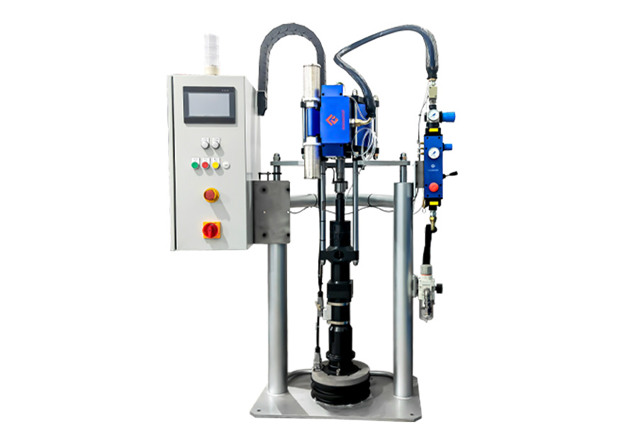 五十五加仑气动加热胶泵